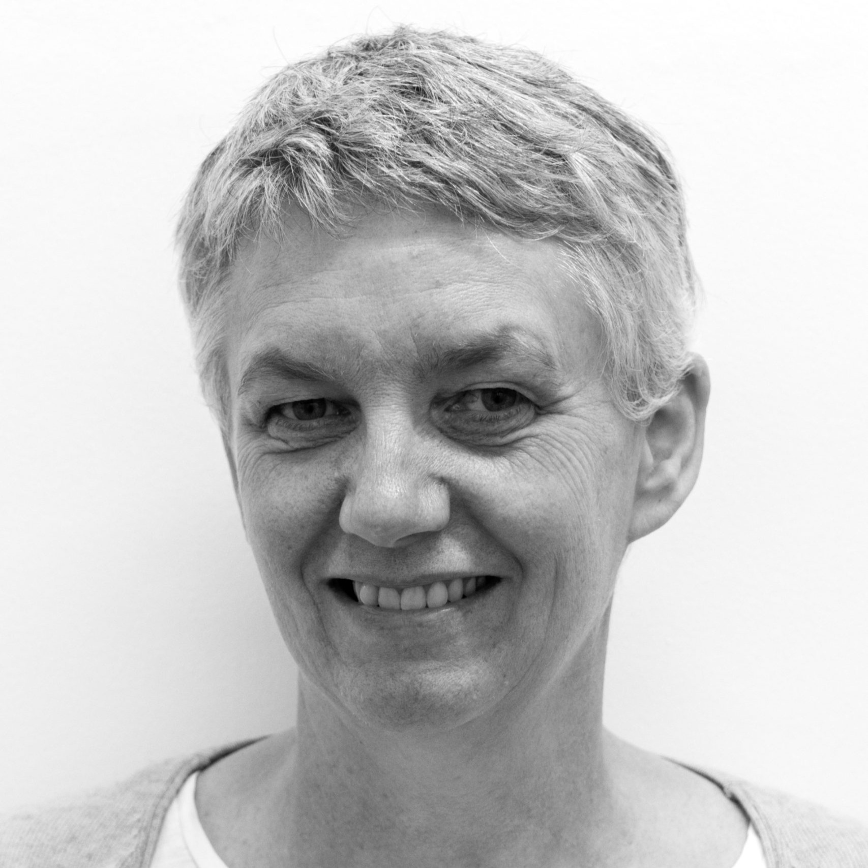 Black and white photo of Rachel Chappell